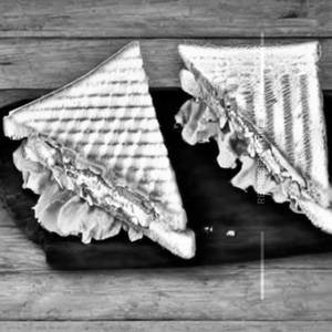 Veg Cheese Club Sandwich