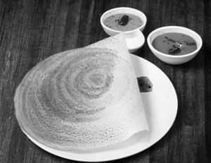 Idli [2 Pieces] with 1 Vada [1 Piece] Sambhar