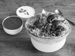 Mushroom Biryani 
