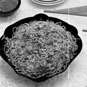 Pork Pan Fried Noodles