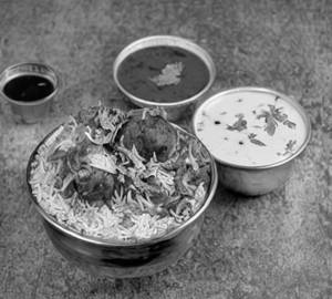 Chicken mughlai biryani