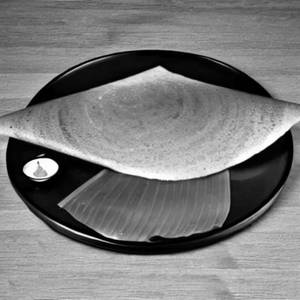 Ghee Roast Sada Dosa