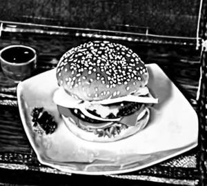 Schezwan Burger