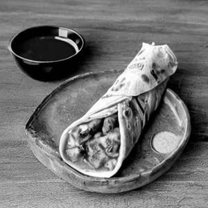 Paneer Achari Tikka Chaap Roll