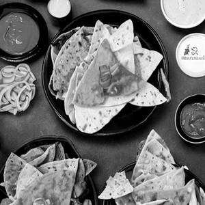 Nachos Schezwan Frankie