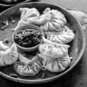 Paneer Momos Steamed
