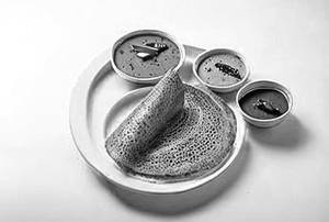 Masala ragi dosa