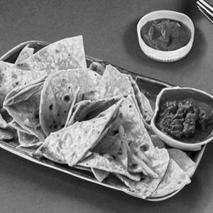 Nachos Schezwan Cheese Frankie