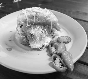 Garlic Cheese Vada Pav