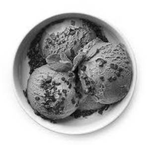 Chocolate chips ice cream 1 scoop