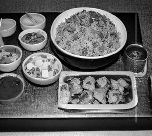 Pork Chilly Garlic Fried Rice