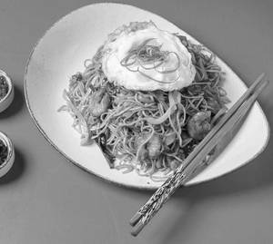 Korean Kimchi Noodles [Chicken]