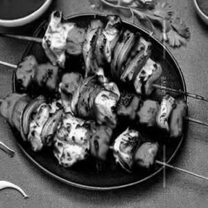 Chicken Burnt Garlic Malai Tikka