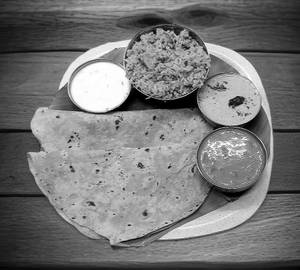 Chapati (2) + Rice Bath (250 Gms) Combo