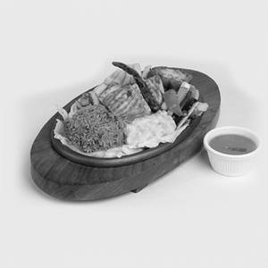 Thai Grilled Paneer Sizzler