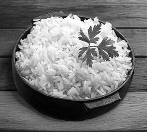Steamed rice