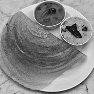 Upma butter dosa