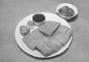 Chicken Mughlai Paratha