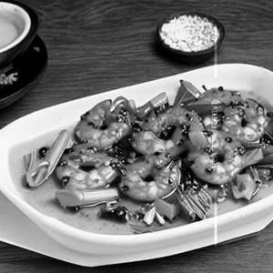 Sichuan Prawns Main Course