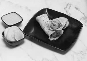 Chicken Seekh Roomali Roti Roll(maida)