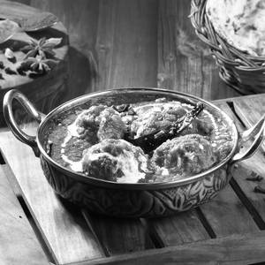 Mutton Kheema Balls Curry 