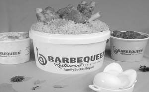 Mutton Mini Bucket Biryani