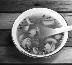 Veg mushroom soup