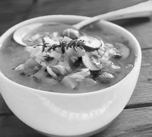 Chicken mushroom soup