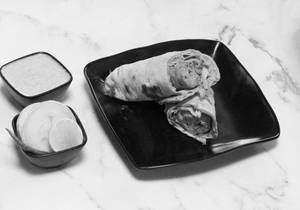 Chicken Seekh Whole Wheat Roti Roll