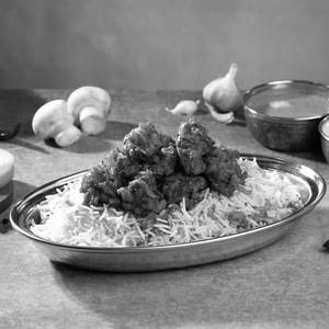 Mushroom Biriyani