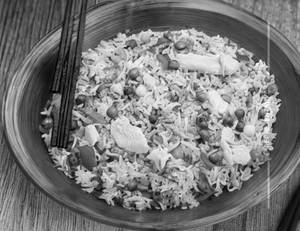 Chicken Singapore Rice