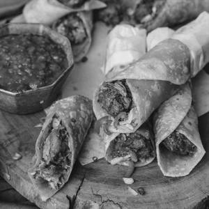 Veg Manchurian Roll