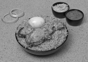 Chicken Biriyani(Without Egg)
