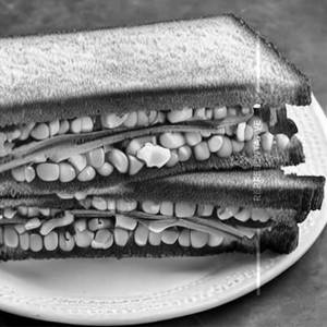 Sweet Corn Sandwich,
