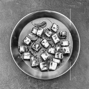 Paneer Burnt Garlic Dry