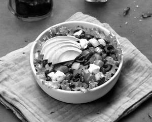 Avocado Corn Bean Salad