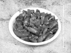 Baby corn chilli