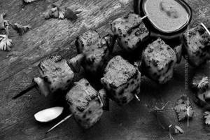 Achari Soya Chaap Tikka 