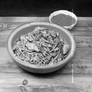 Chicken Pan Fried Noodles