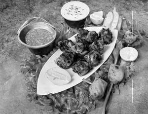 Chicken Sholay kebab