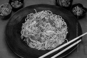 Veg Thai Basil Noodles