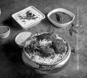 Donne Chicken Keema Biryani