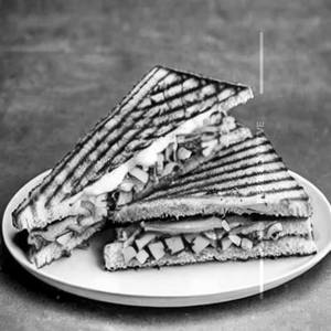 Veg Mushroom Grilled Sandwich