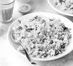 Kanda poha With Masala Chai