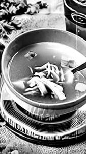 Chicken clear soup