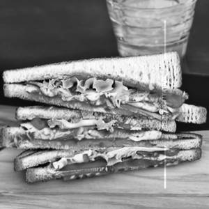 Peri Peri Chicken Club Sandwich