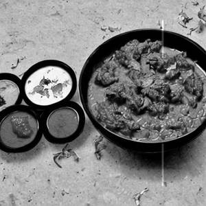 Mutton Kheema Garlic Rice