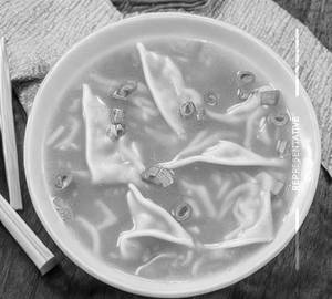 Chicken wonton soup