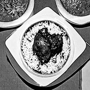 Chicken lollypop biryani
