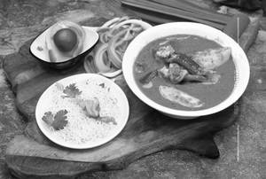 Fish in Green Thai Curry